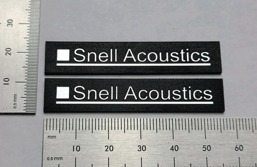 Snell acoustics speaker grill - acoustics,