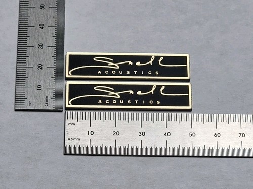 Snell acoustics speaker badge - acoustics,