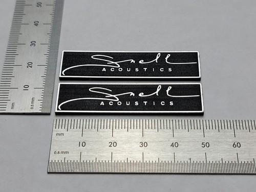 Snell acoustics speaker badge - acoustics,